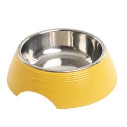 Buster Frosted Ripple Bowl Shiny Yellow